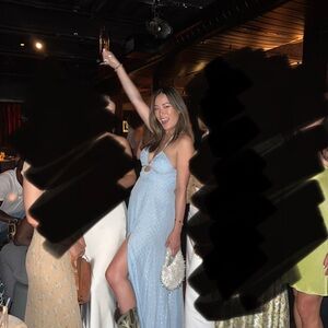 Yumi Kim Flowy Resort Baby blue Maxi dress